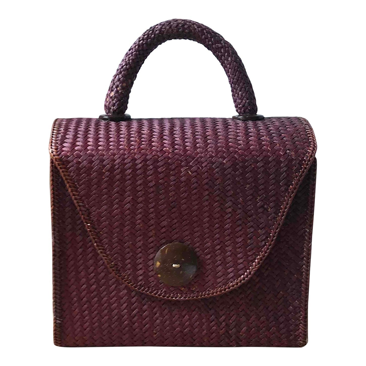 Wicker handbag