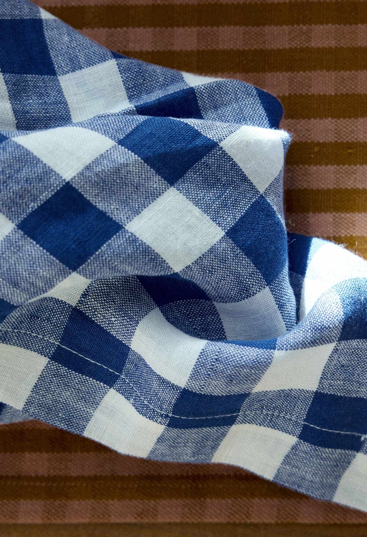 Serviette De Table Vichy Xl Bleu