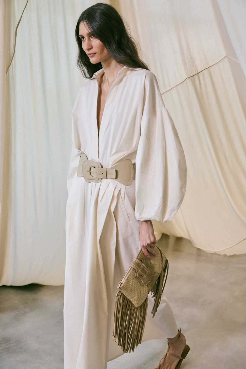 Sierra Blanca Shirtdress - Johanna Ortiz