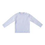 Simon, Cable sweater 100% merinos wool, Sky