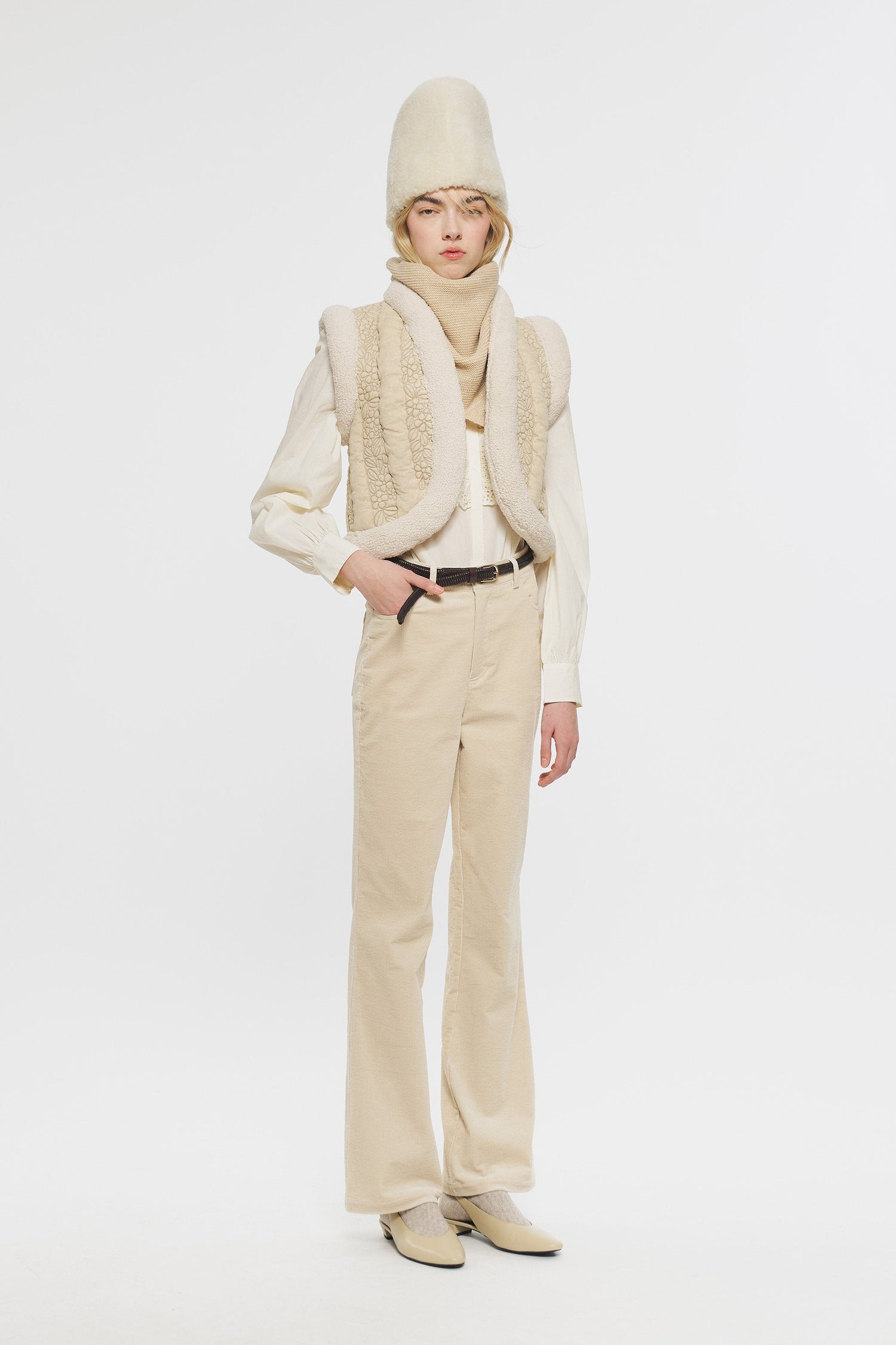 Gilet brodé Sophie
