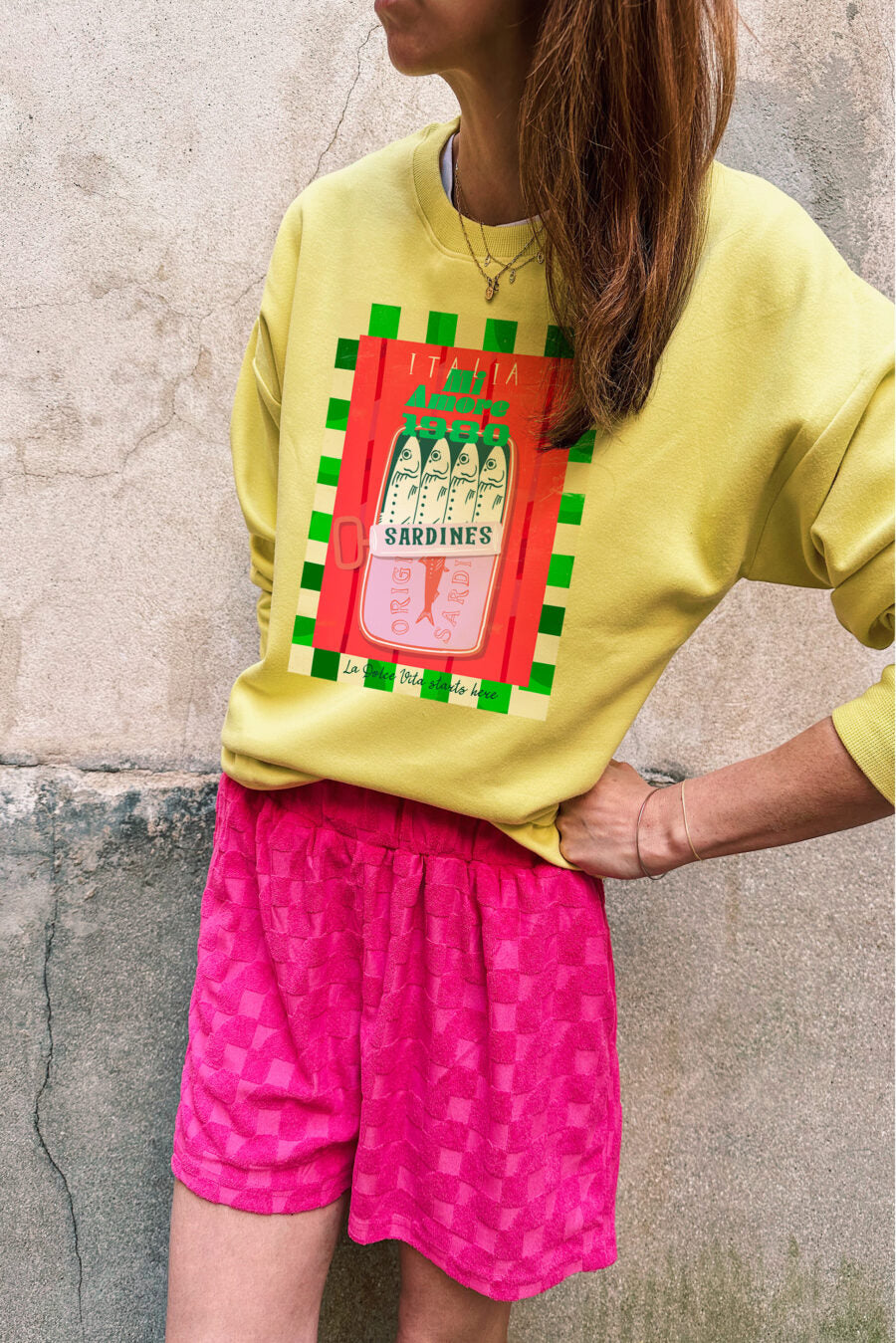 Sweat Sun Personnalisable Sardines