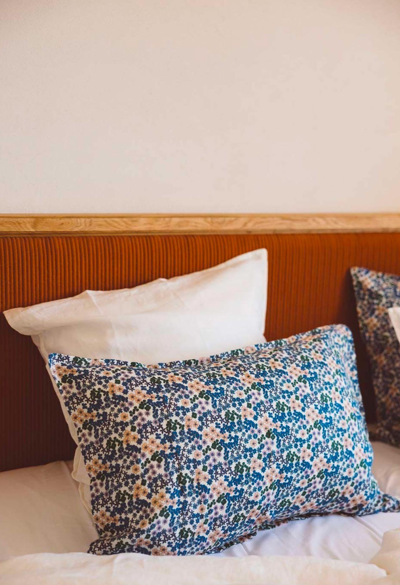 Taie D'Oreiller Flower Azur 65 X 65 Cm