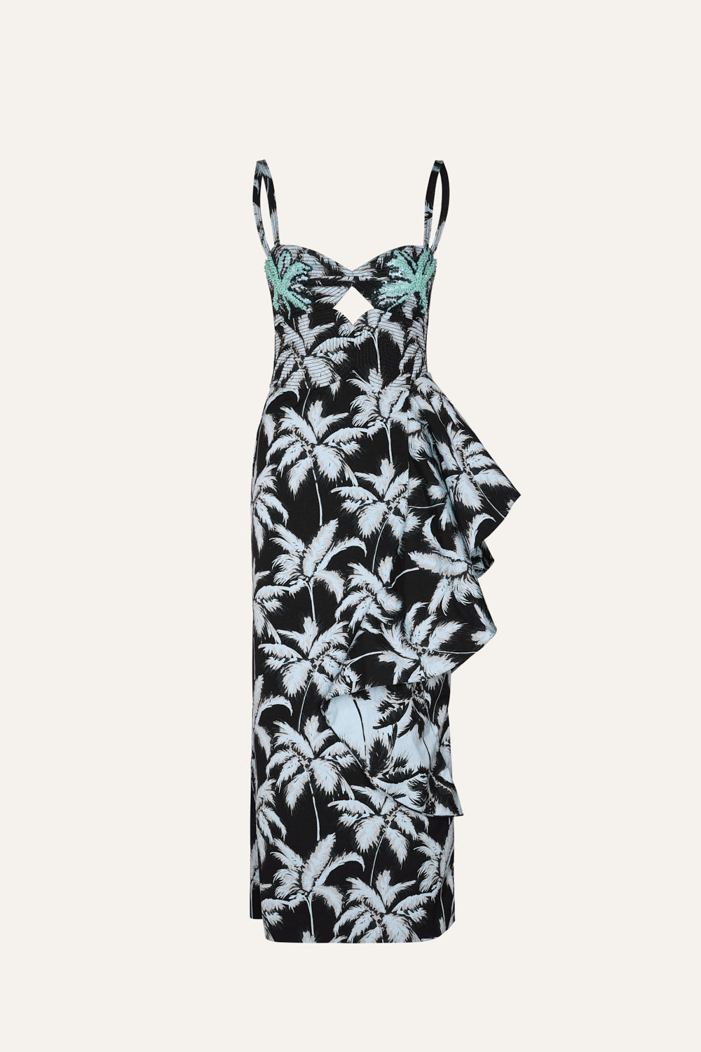 Threaded Palms Dress - Johanna Ortiz