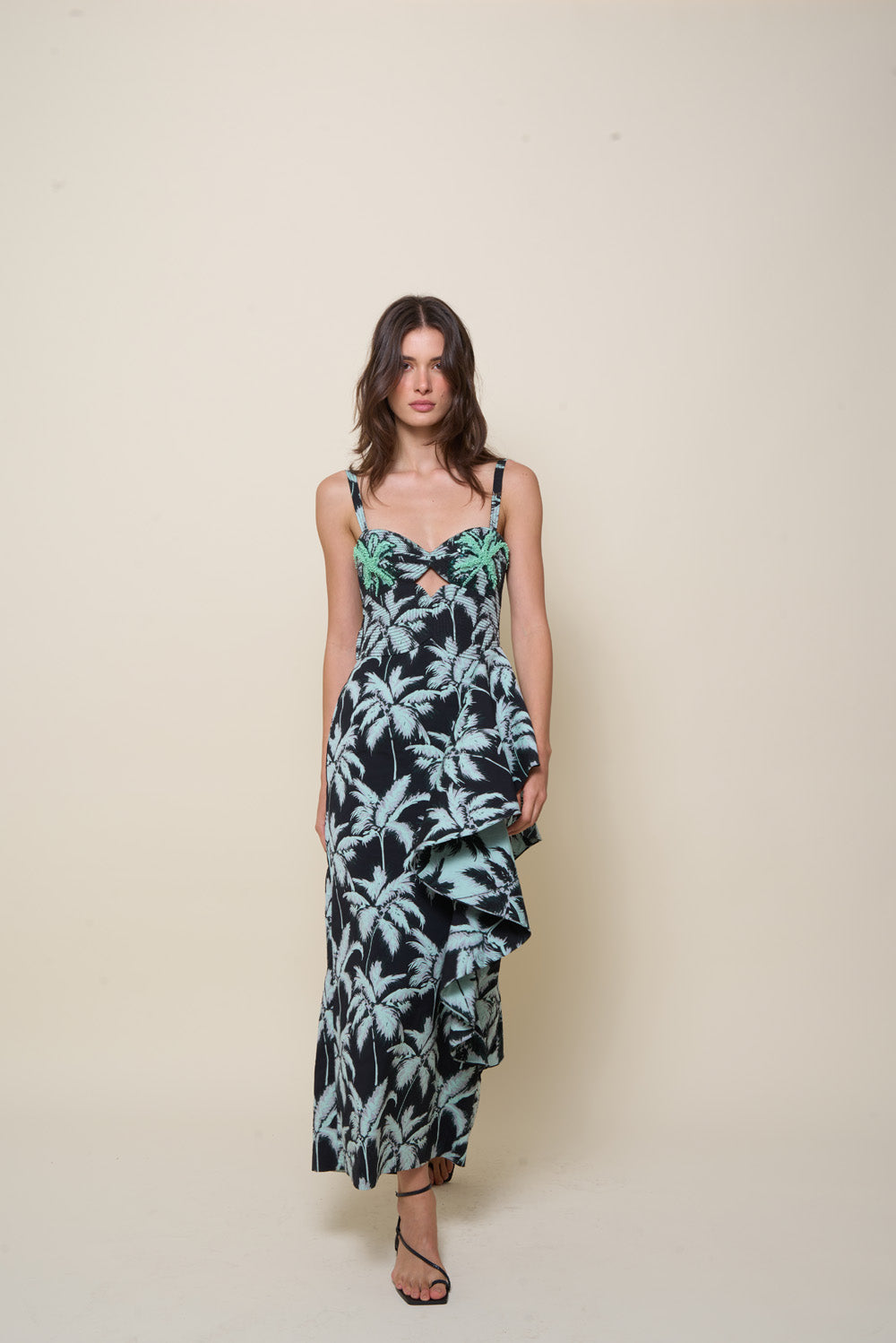Threaded Palms Dress - Johanna Ortiz