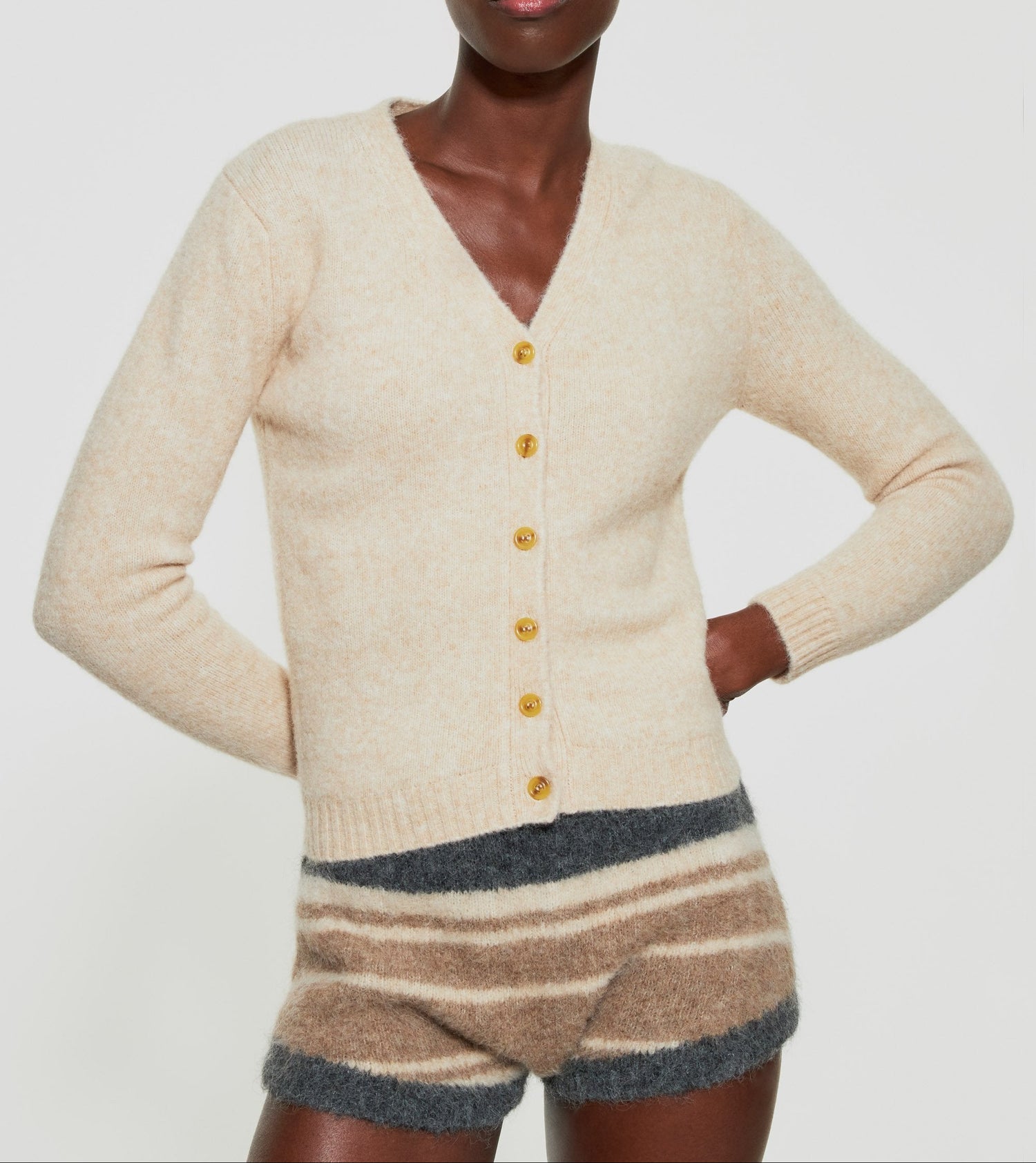 Gilet en maille Tiba