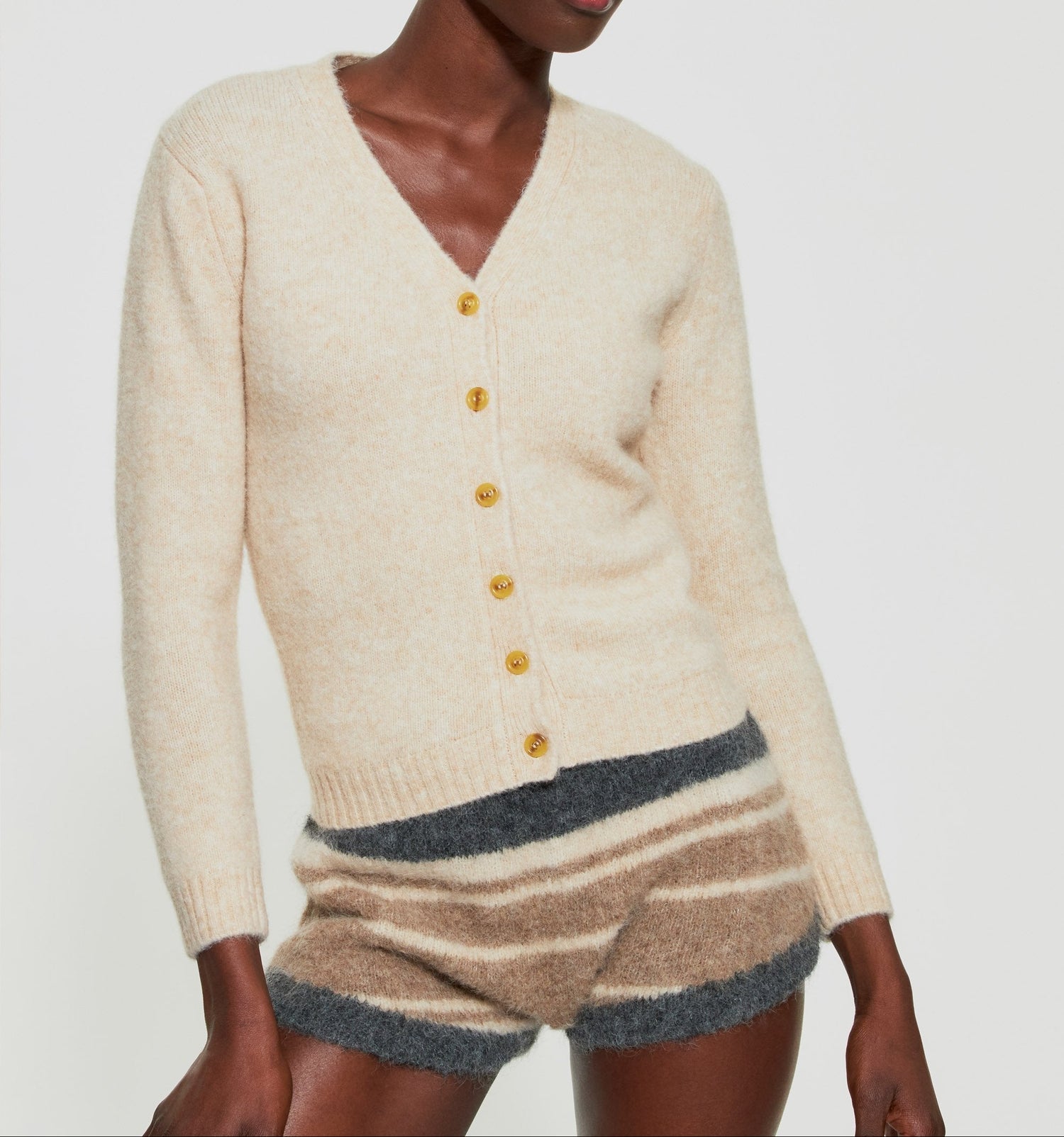 Gilet en maille Tiba