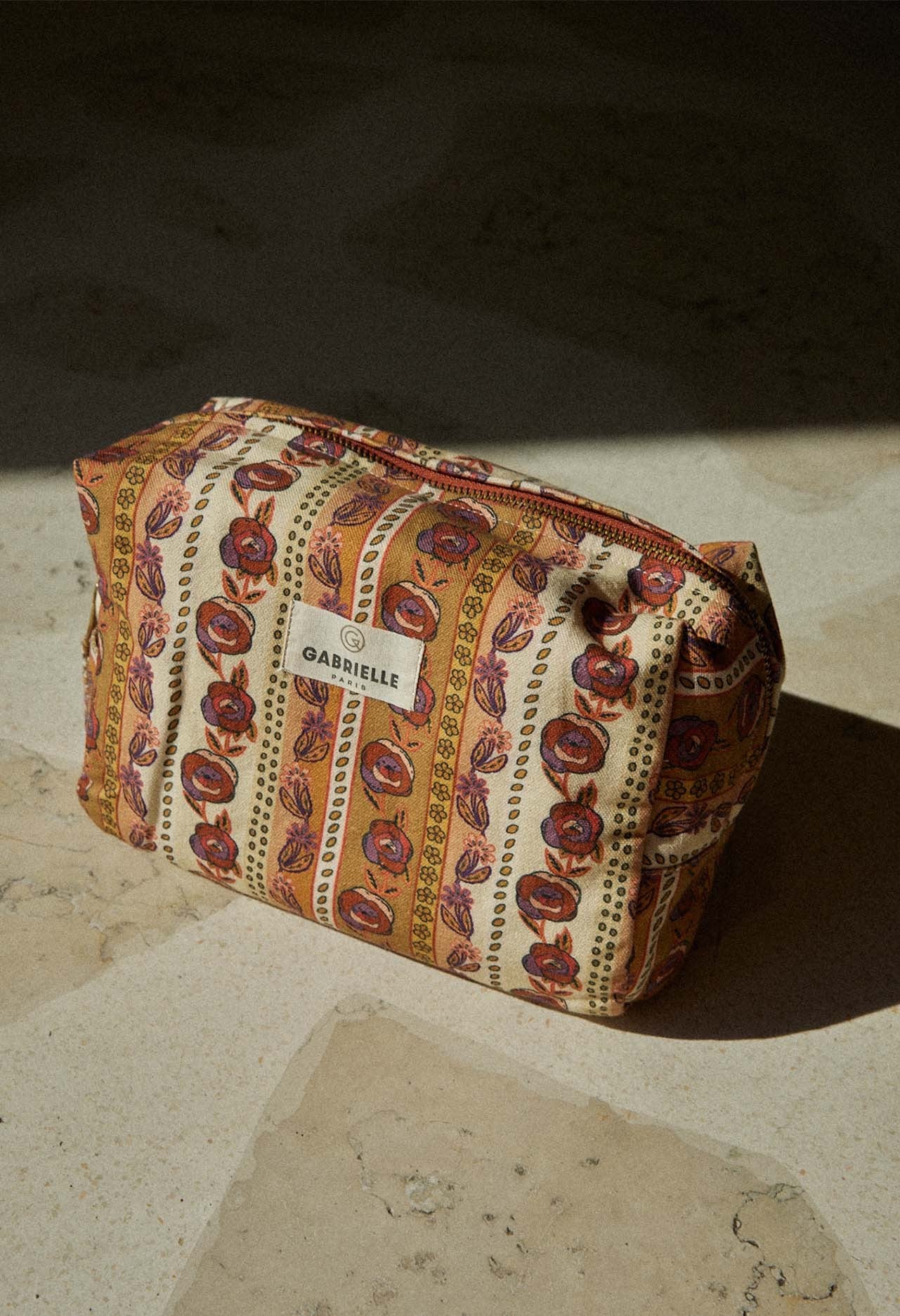 Trousse De Toilette Flores Grenat