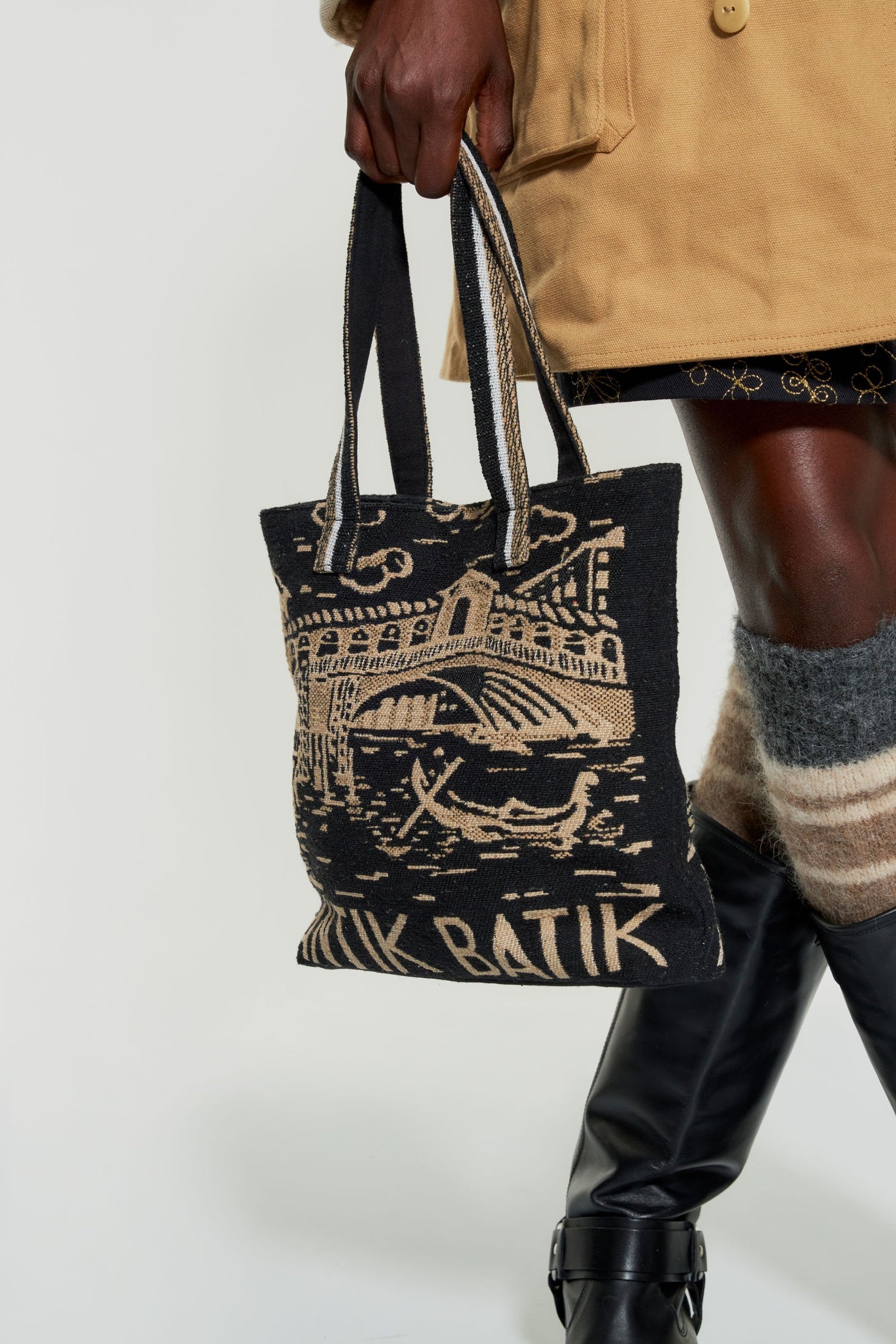 Sac cabas tissé Venise