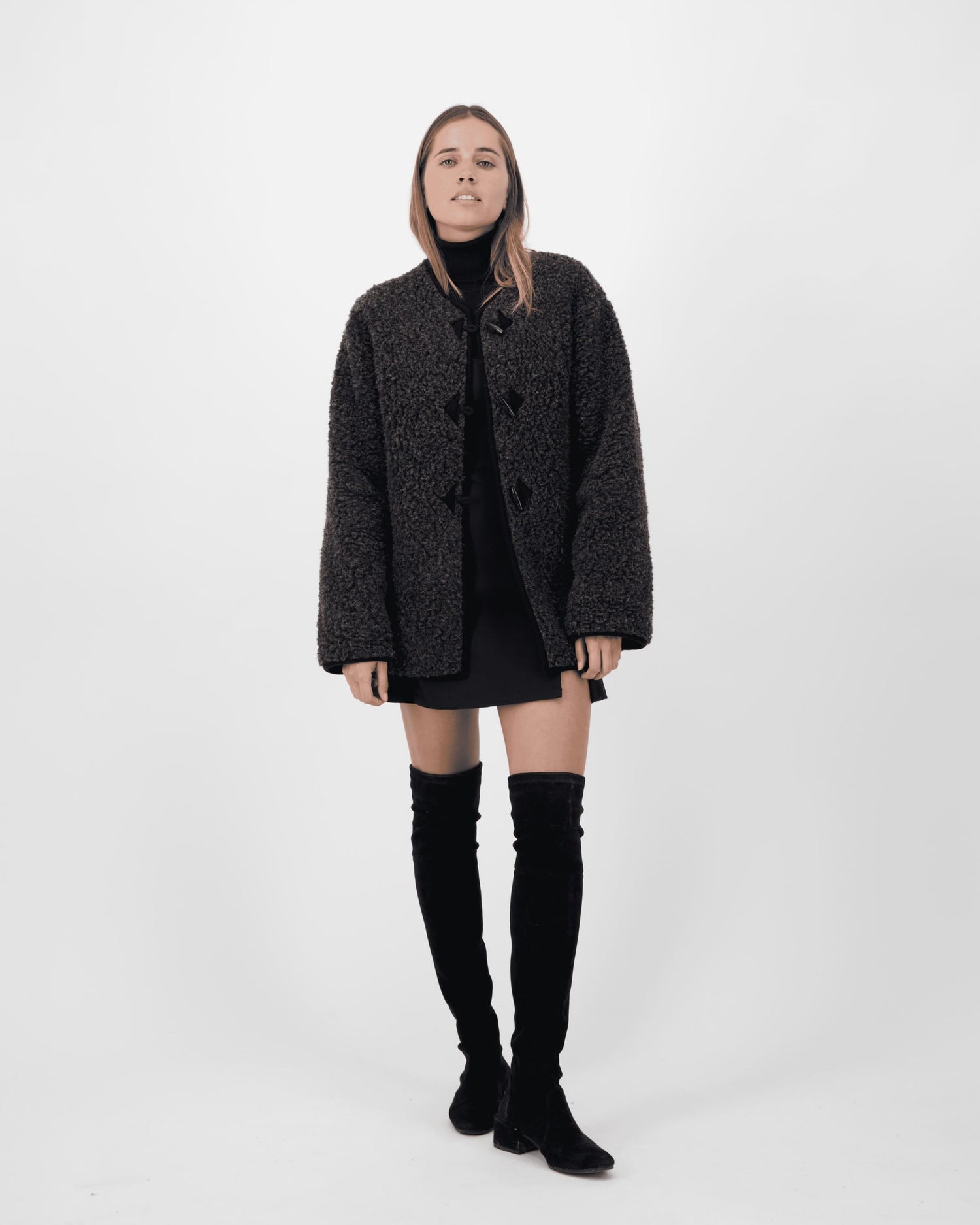 veste moumoute femme