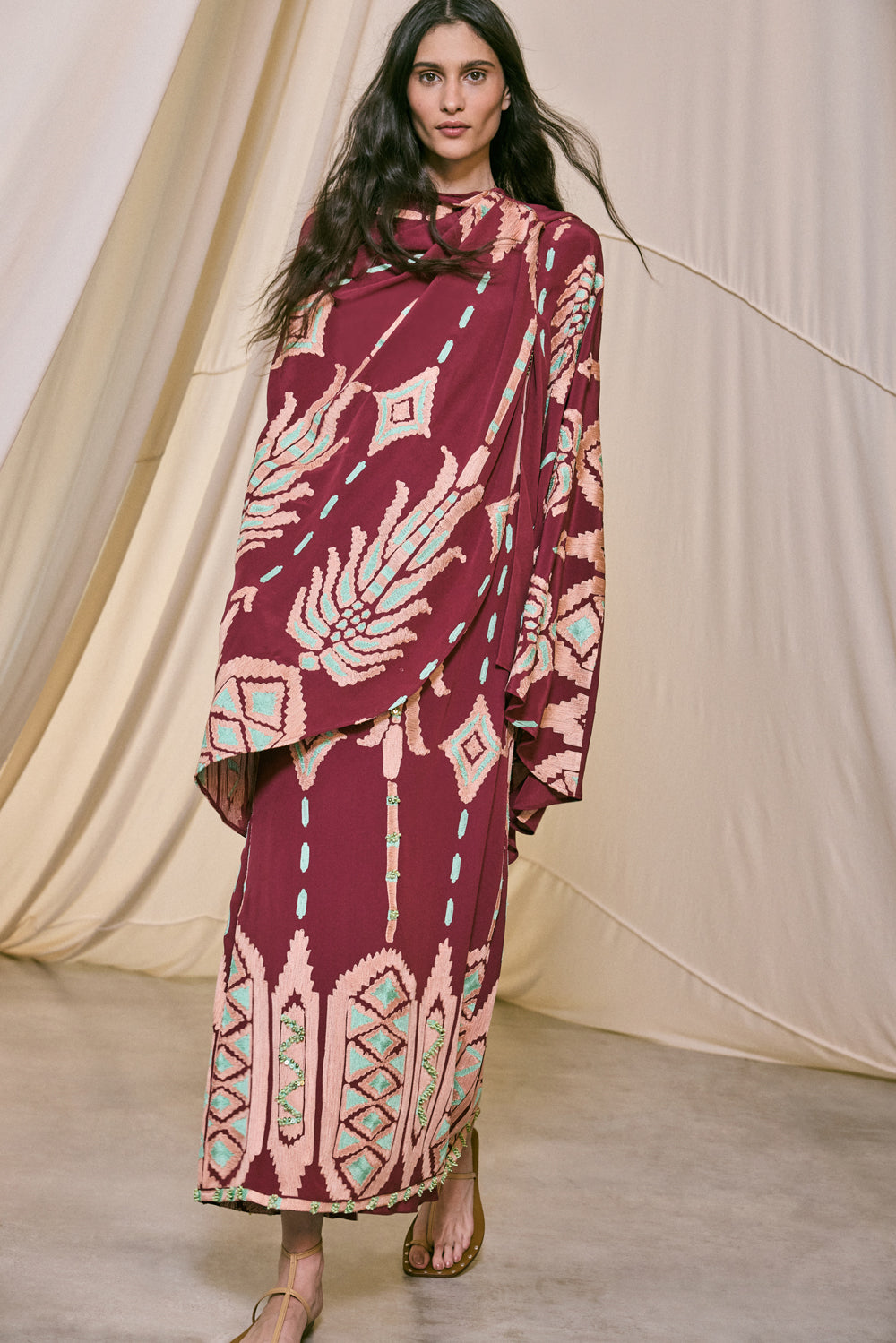 Wedge Weave Dress - Johanna Ortiz