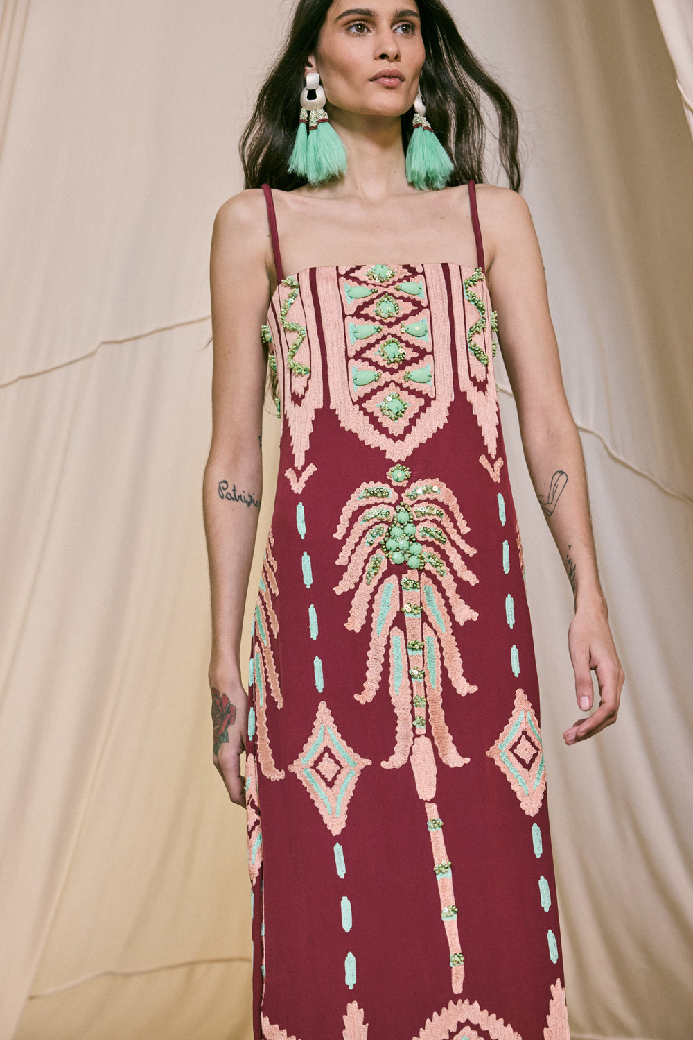 Wedge Weave Dress - Johanna Ortiz