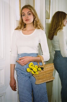 The gingham print