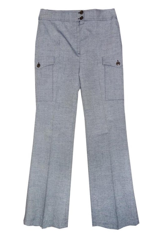 Pantalon gris à poches