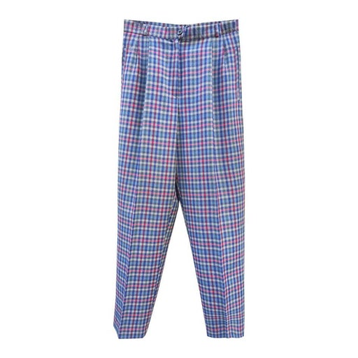 Pantalon à carreaux