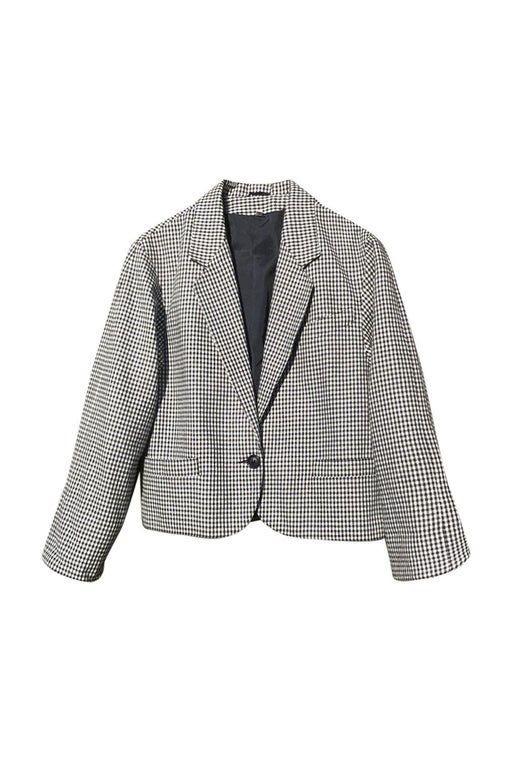 Blazer pied-de-poule