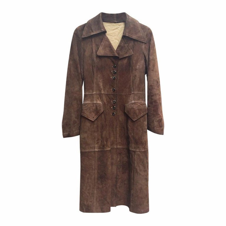 Manteau en daim