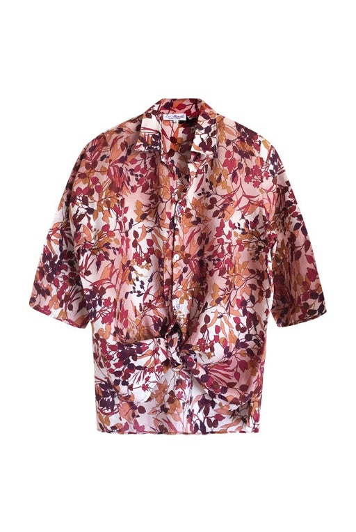 Chemise à fleurs