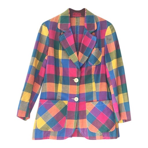 Veste à carreaux