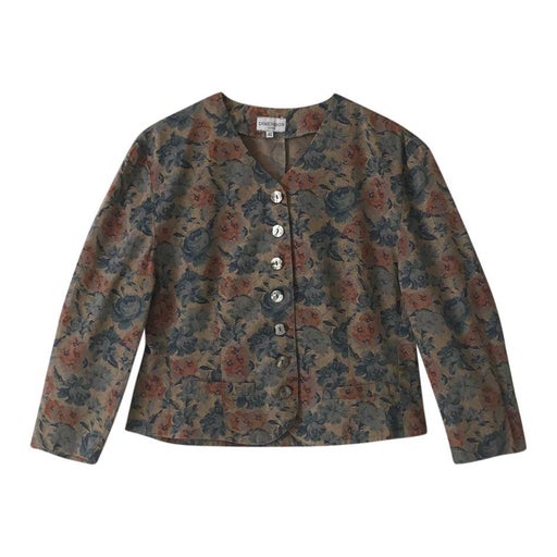 Veste à fleurs