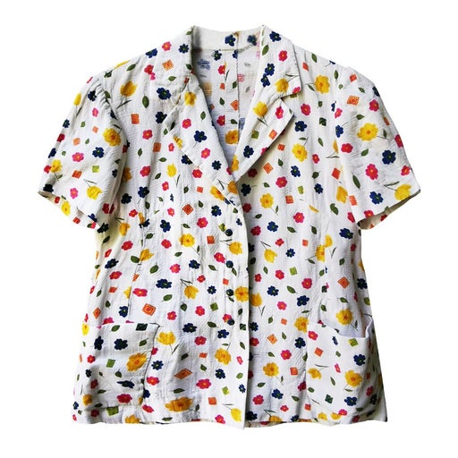Veste à fleurs