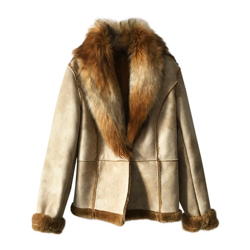 Veste en fausse fourrure