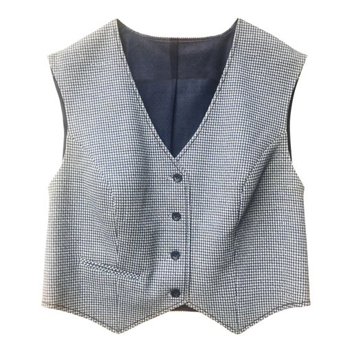 Gilet pied-de-poule