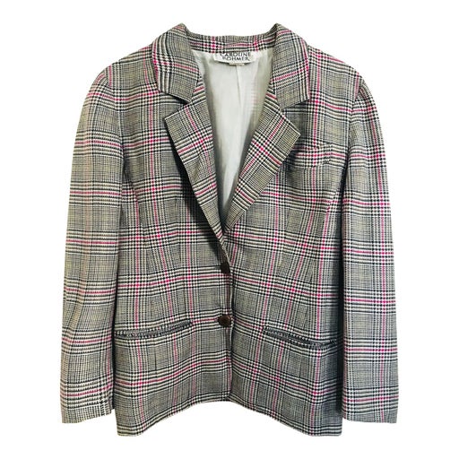 Blazer à carreaux