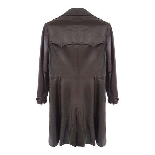 Trench en cuir