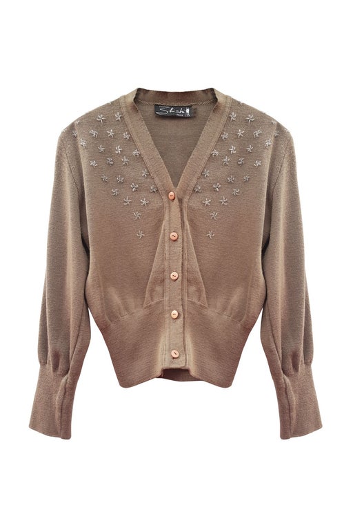 Cardigan en laine