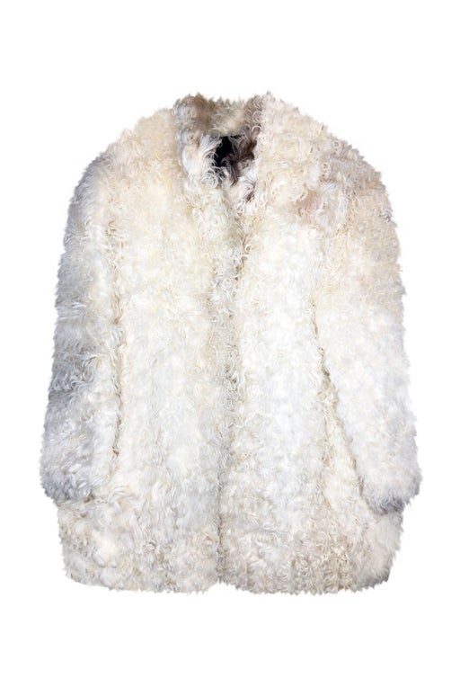 Manteau agneau de Mongolie