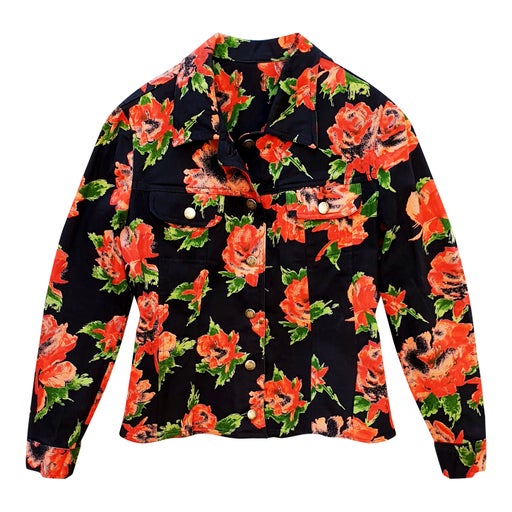 Veste à fleurs