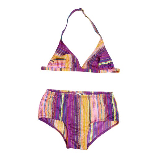 Maillot de bain à rayures