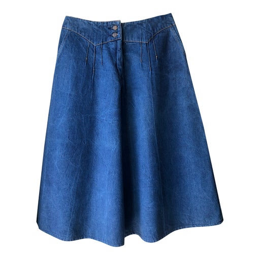 Jupe culotte en jean
