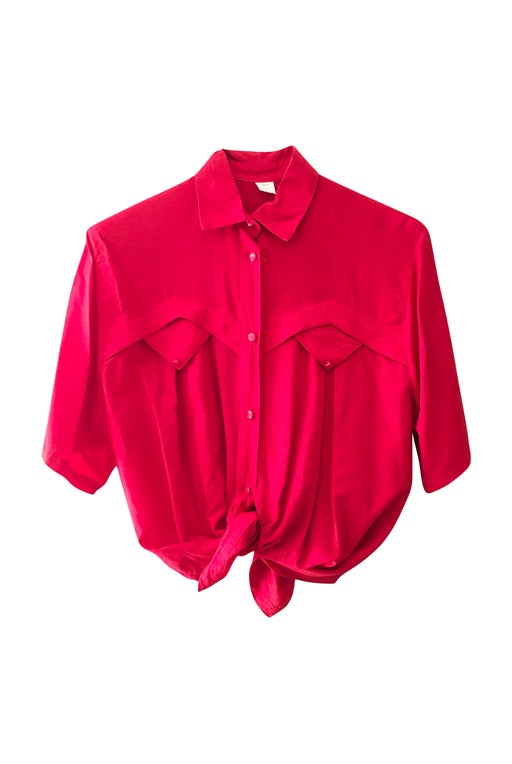 Blouse rouge