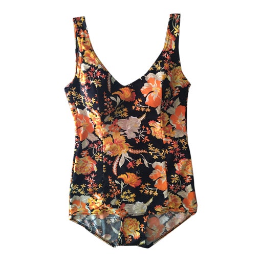 Maillot de bain à fleurs
