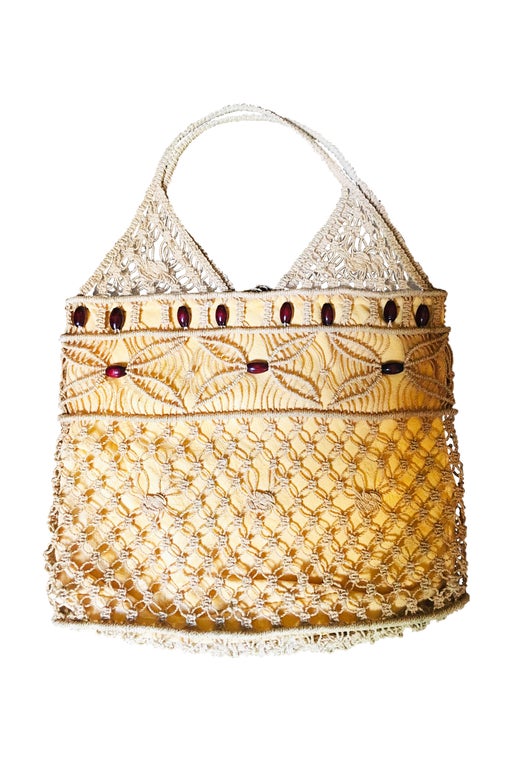 Sac macramé