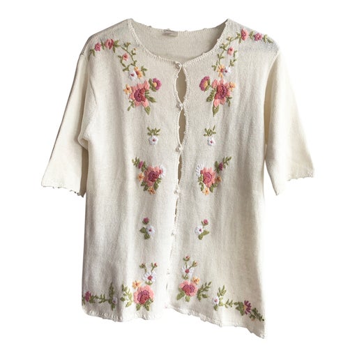 Top à fleurs