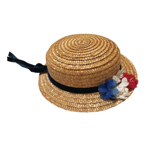 Canotier en paille