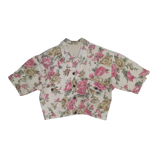 Veste à fleurs