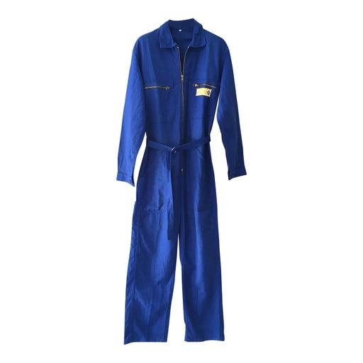 Combinaison de travail bleu