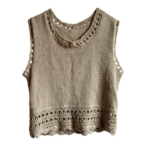 Crop top en maille