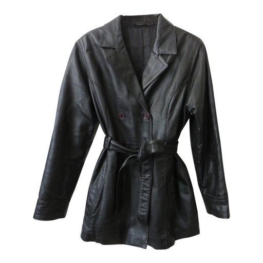 Blazer en cuir