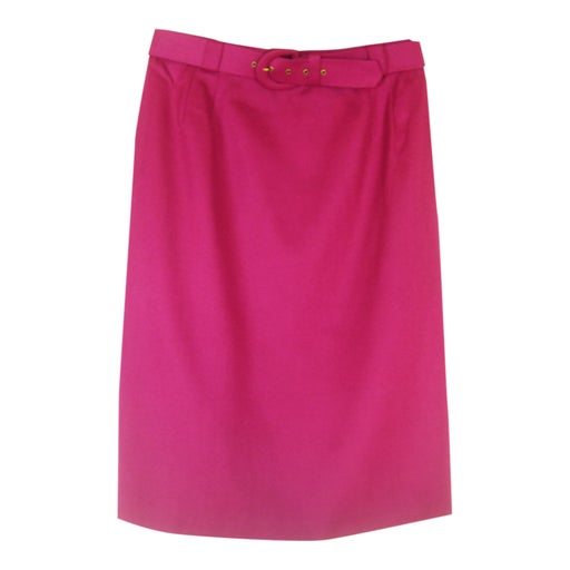 Jupe crayon fuchsia
