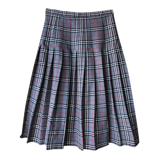 Jupe midi tartan