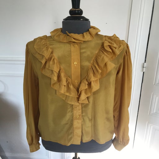 Blouse à volants