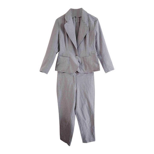 Tailleur pantalon vichy