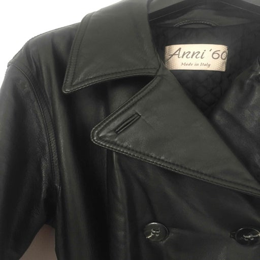 Trench en cuir