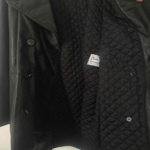 Trench en cuir