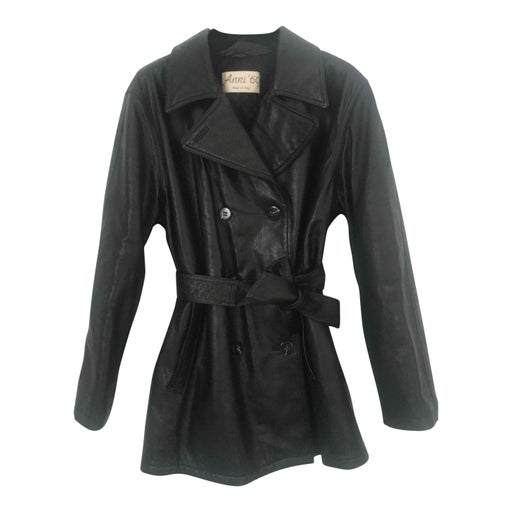 Trench en cuir